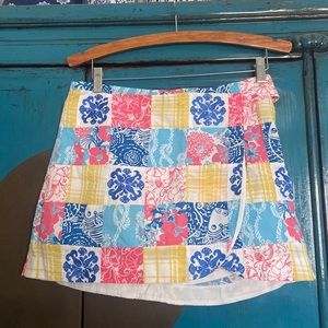 Lilly Pulitzer quilted skort, size 6